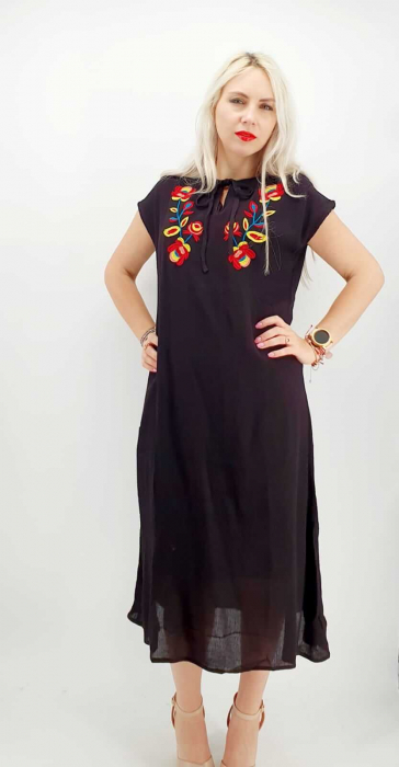 Rochie cu motive traditionale Antoaneta 4 [6]