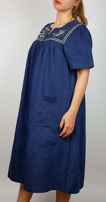 Rochie brodata spic de grau