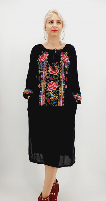 Rochie brodata thalia
