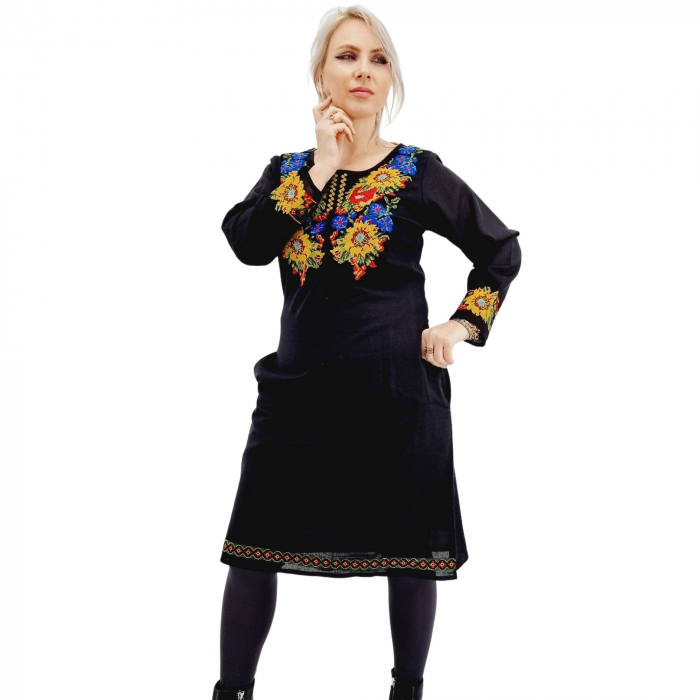 Rochie Brodata Traditional Atena 2 [7]