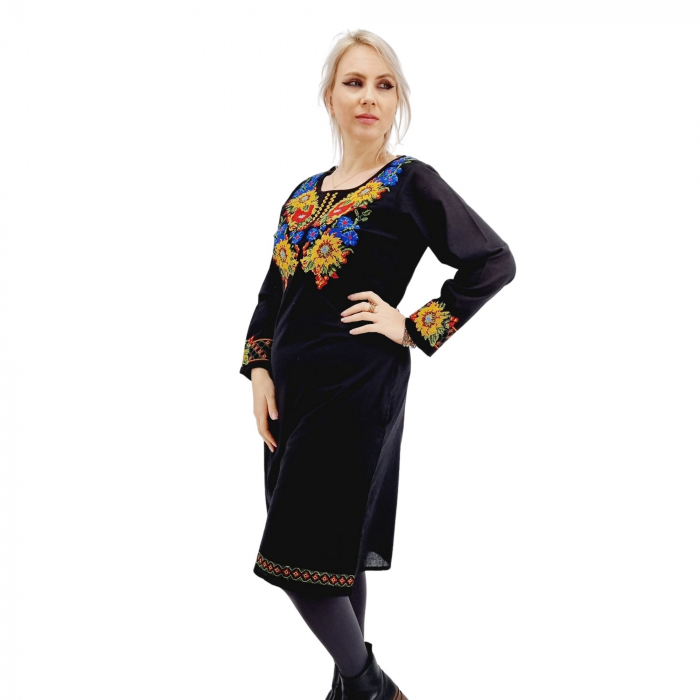 Rochie Brodata Traditional Atena 2 [3]