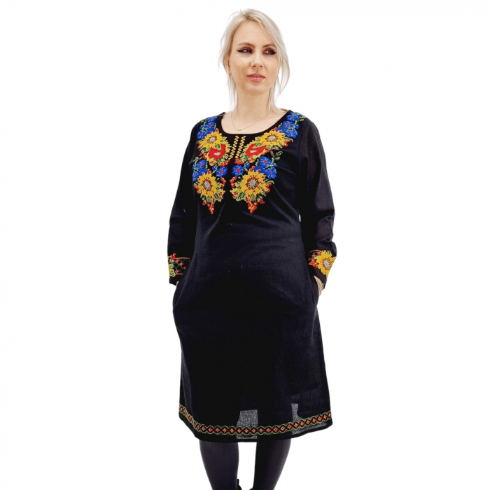 Rochie Brodata Traditional Atena 2 [5]