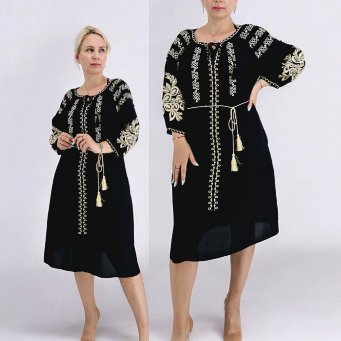 Rochie Dama cu Broderie Darya 2 Rochie Dama cu Broderie Darya 2