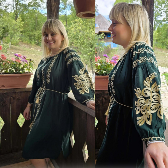 Rochie Dama cu Broderie Darya 3 Rochie Dama cu Broderie Darya 3