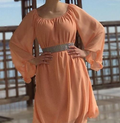 Rochie eleganta din voal Mioara [2]