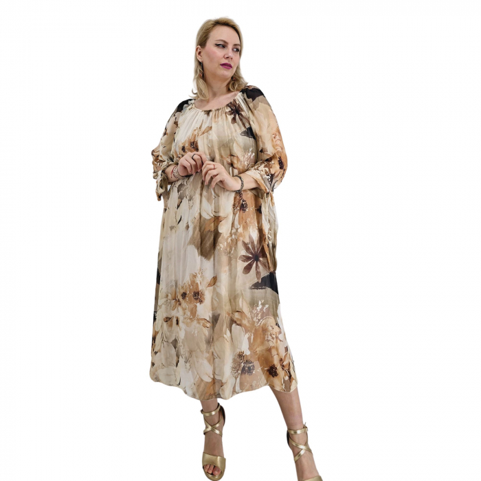 Rochie dreapta din matase Mariana 16 [2]