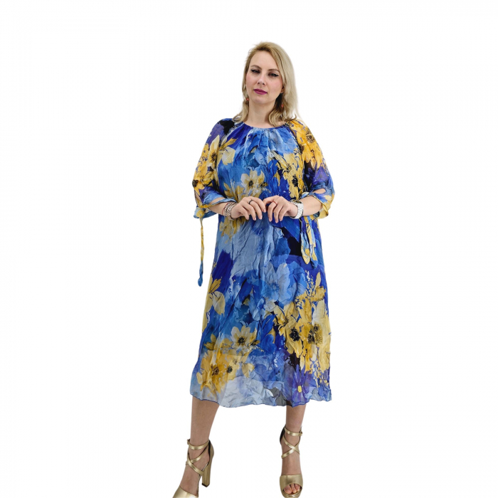 Rochie dreapta din matase Mariana 17 [3]