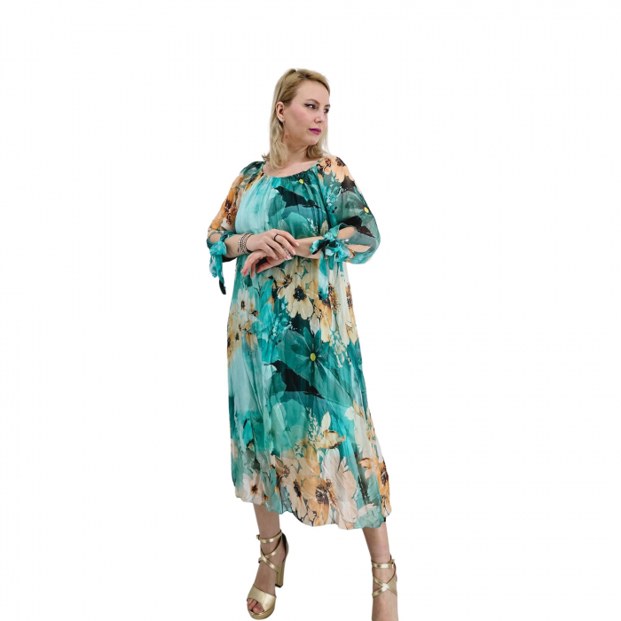 Rochie dreapta din matase Mariana [2]
