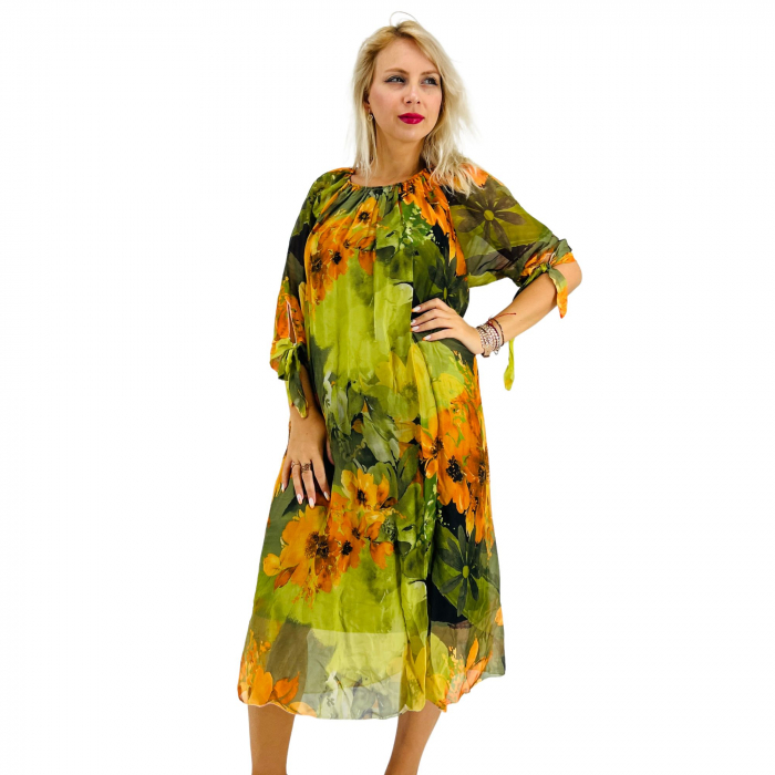 Rochie dreapta din matase Mariana 3 [2]