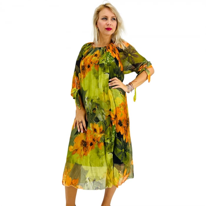 Rochie dreapta din matase Mariana 3 [3]