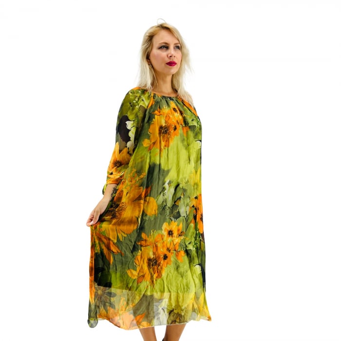 Rochie dreapta din matase Mariana 3 [5]