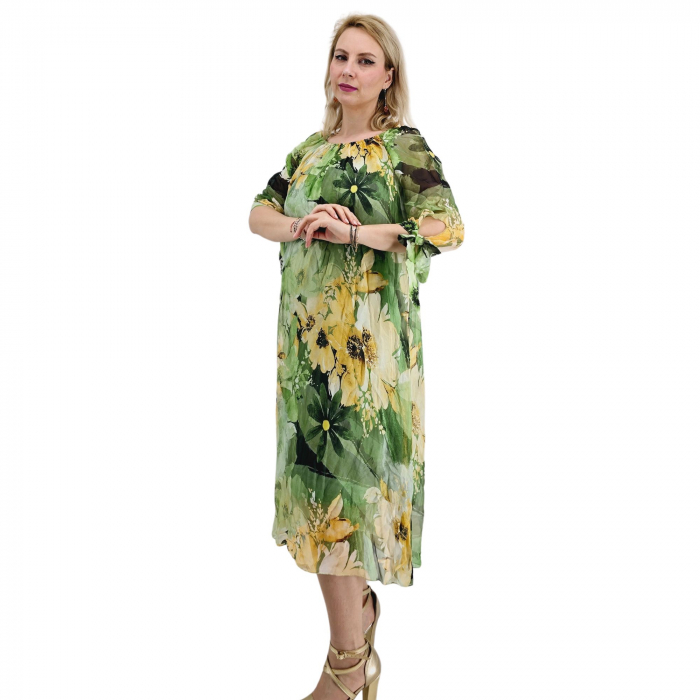 Rochie dreapta din matase Mariana 5 [3]