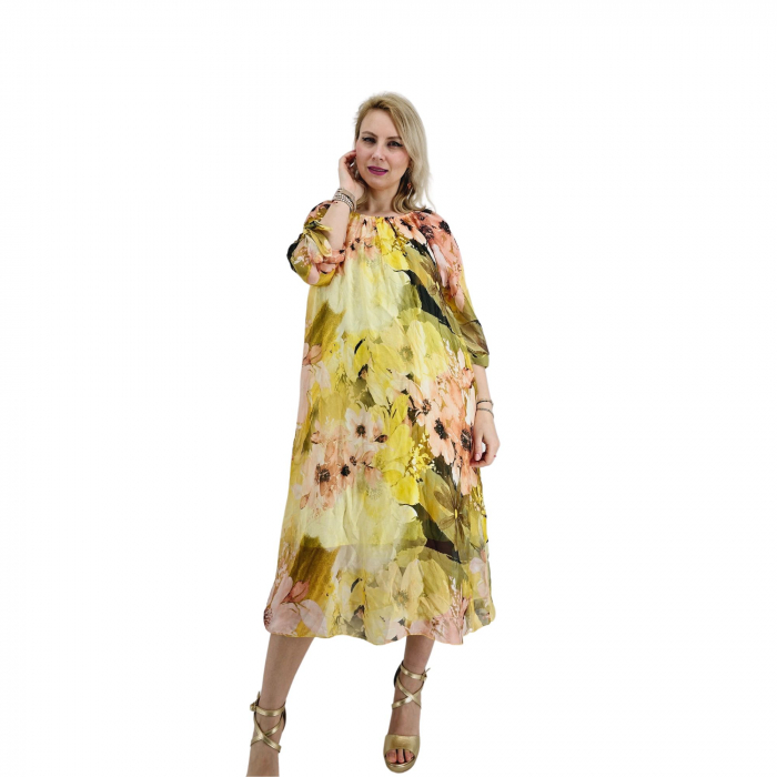 Rochie dreapta din matase Mariana 6 [4]
