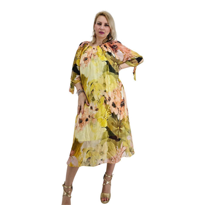 Rochie dreapta din matase Mariana 6 [5]