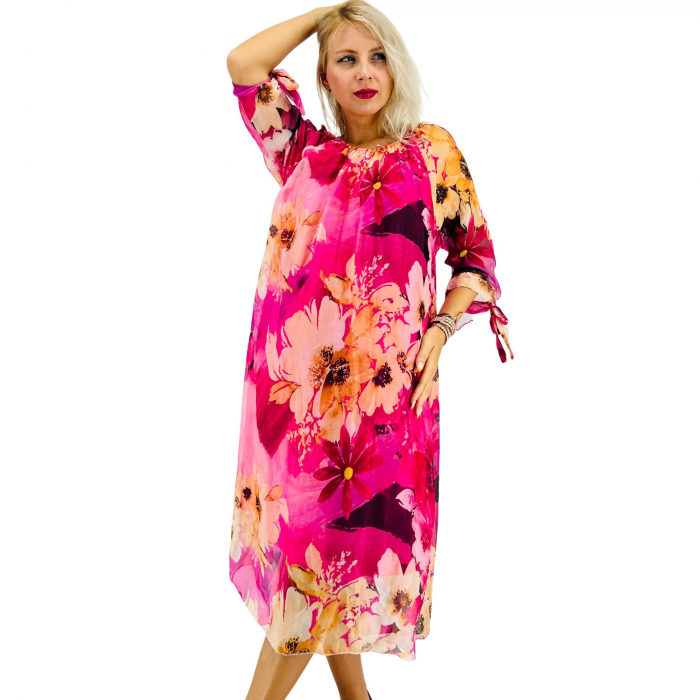 Rochie dreapta din matase Mariana 7 [2]