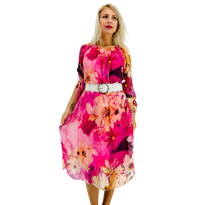Rochie dreapta din matase Mariana 7 [4]