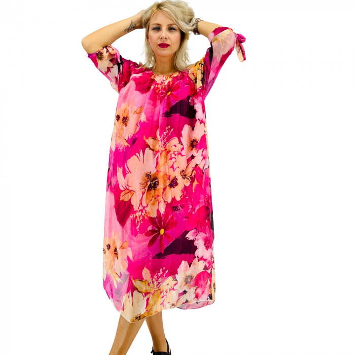 Rochie dreapta din matase Mariana 7 [3]