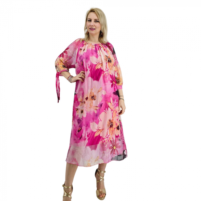 Rochie dreapta din matase Mariana 7 [8]