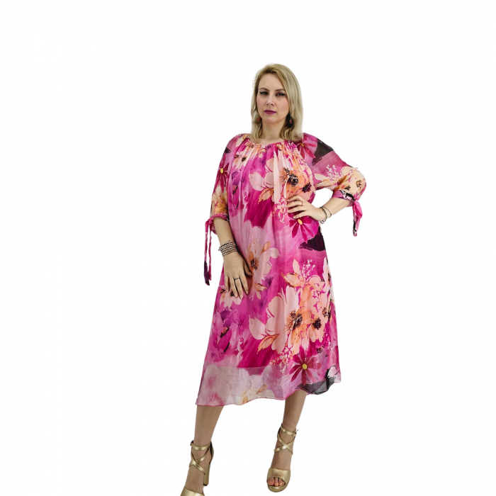 Rochie dreapta din matase Mariana 7 [6]