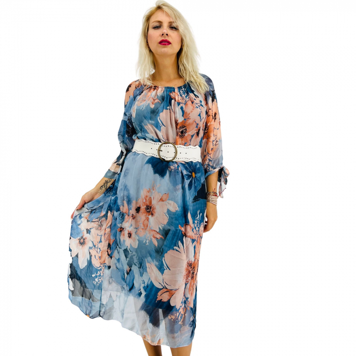 Rochie dreapta din matase Mariana 8 [5]