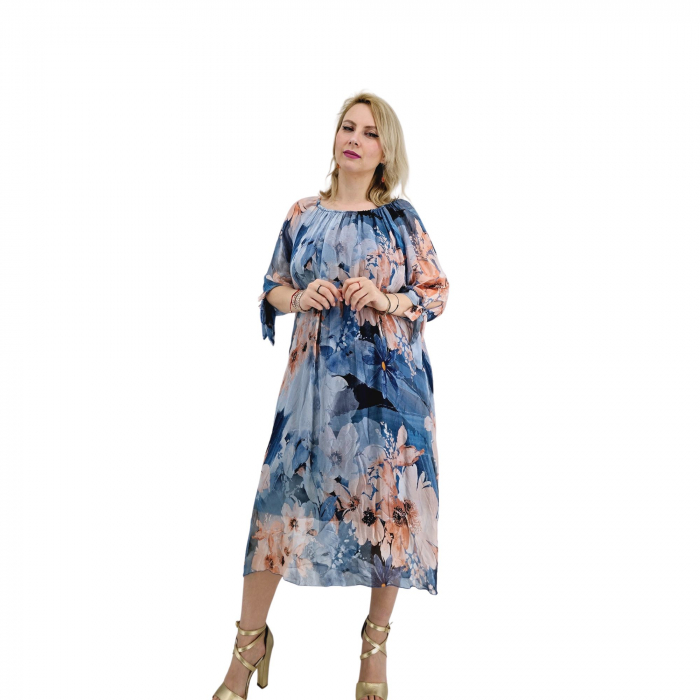 Rochie dreapta din matase Mariana 8 [2]