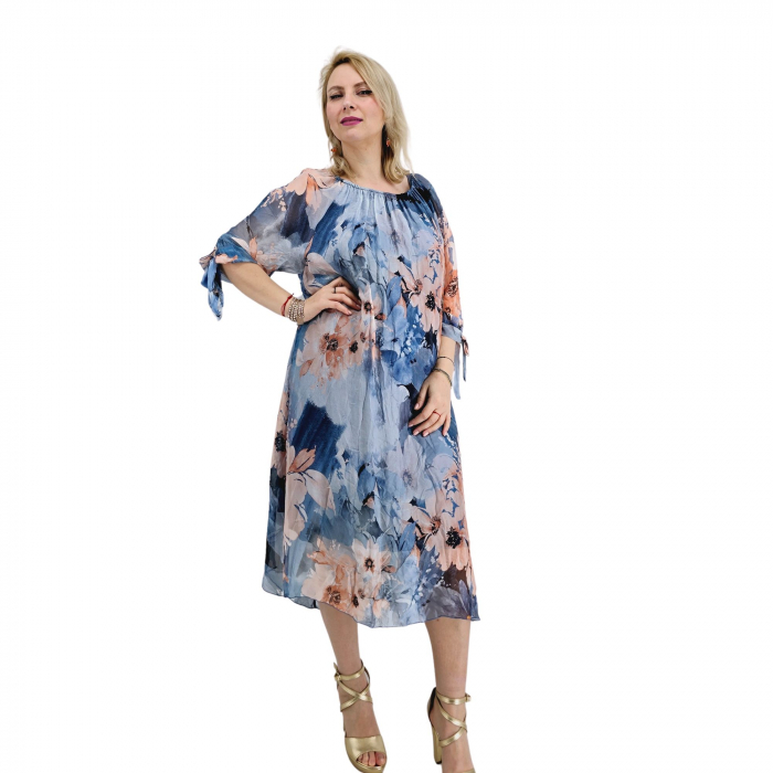 Rochie dreapta din matase Mariana 8 [3]