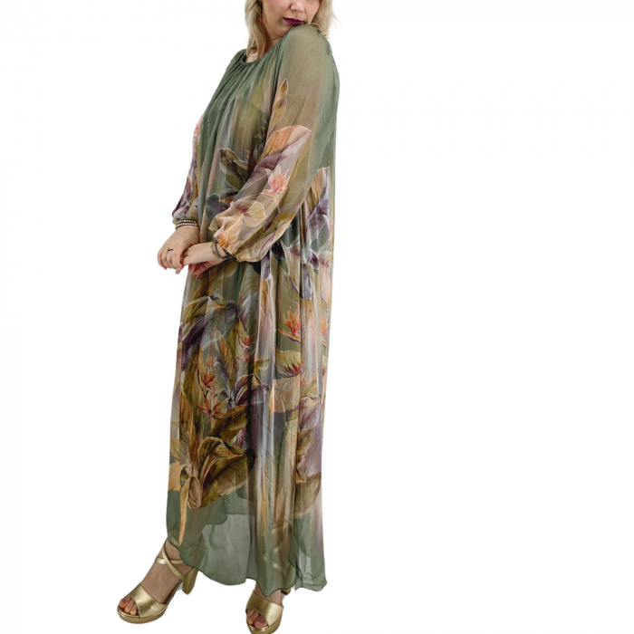 Rochie dreapta din matase Mariana 9 [3]