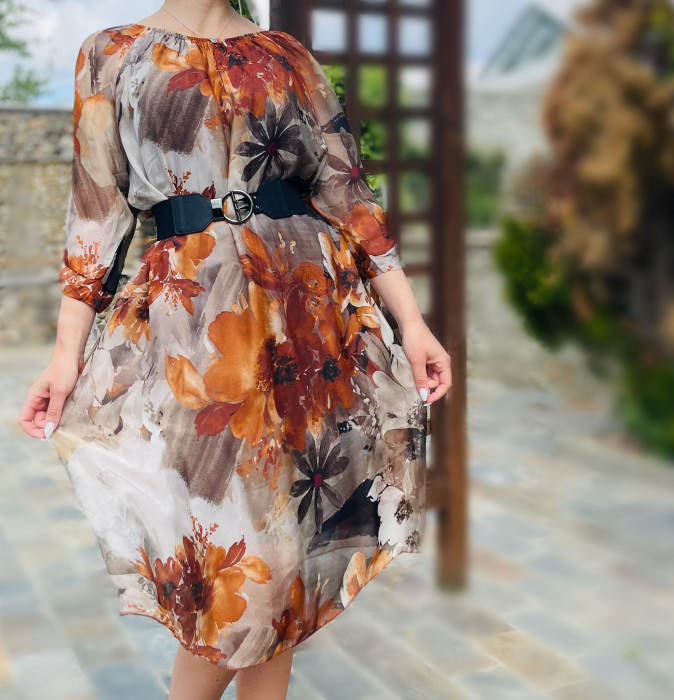 Rochie dreapta din matase Mariana 2 [6]