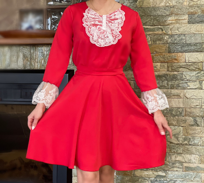 Rochie eleganta din barbie Caterine [2]