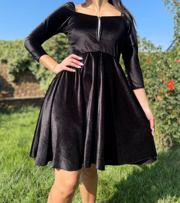 Rochie eleganta din catifea Ecaterina [3]