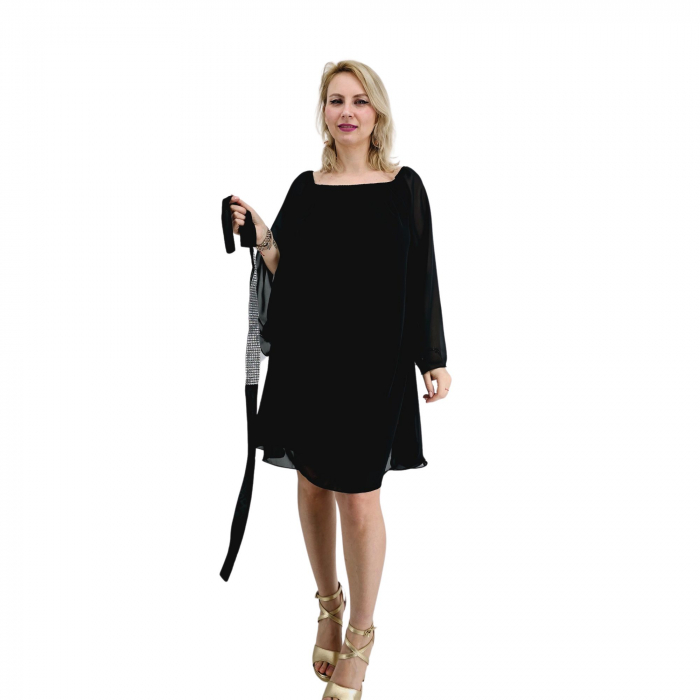 Rochie eleganta din voal Mioara [3]
