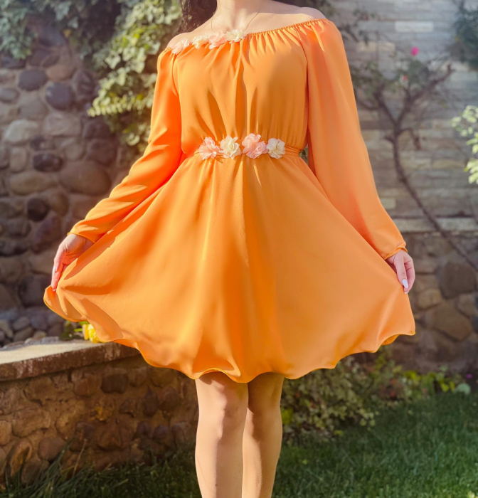 Rochie eleganta din voal Mioara 24 [2]