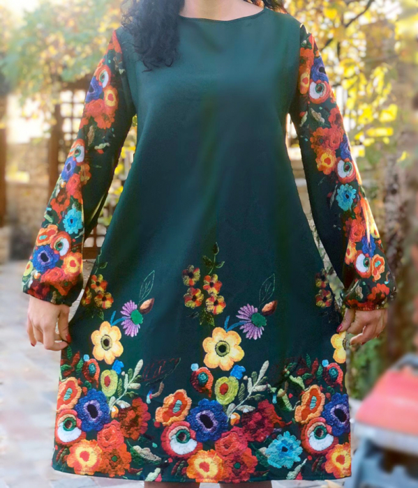 Rochie florala toni 6
