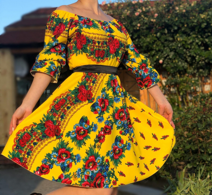 Rochie Gipsy Galbena [2]