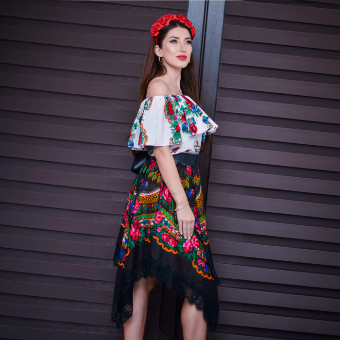 Rochie Women Floral Peonies [2]
