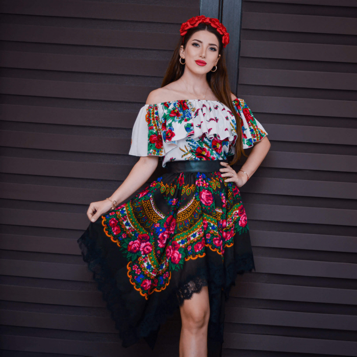 Rochie Women Floral Peonies [3]