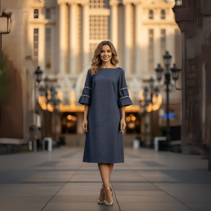 Rochie gri Alesia Rochie gri Alesia