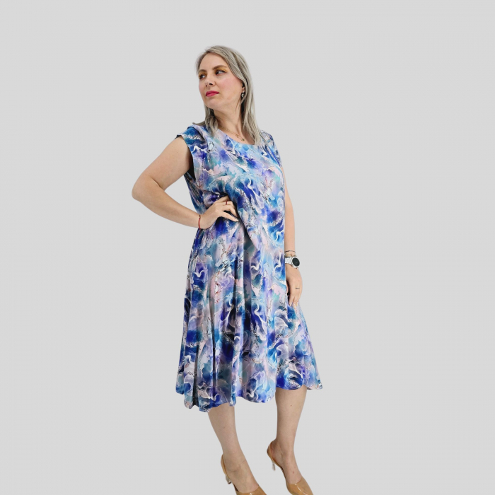 Rochie lejera de vara Paula ( diferinte imprimeuri de vara ) [2]