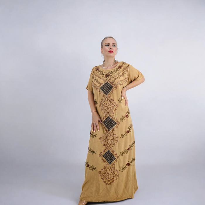 Rochie Lunga Brodata Miuta 79 [2]
