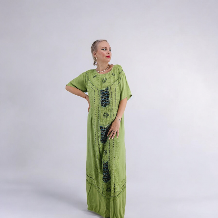 Rochie Lunga Brodata Miuta 84 [2]