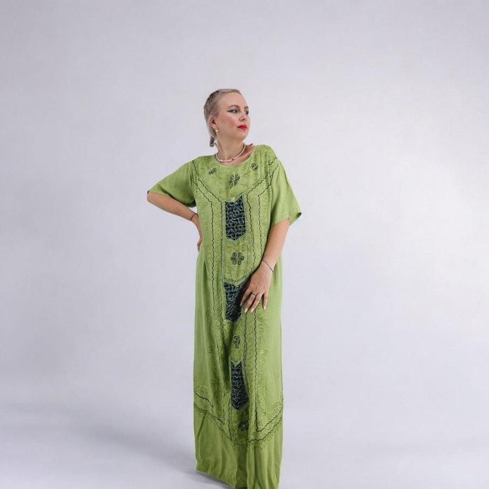 Rochie Lunga Brodata Miuta 84 [5]