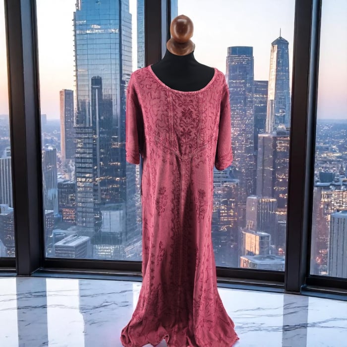Rochie Lunga Brodata Miuta 99 [1]