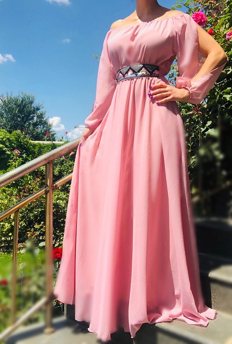 Rochie lunga camelia