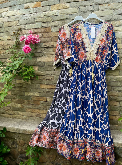 Rochie lunga satinata Sephora 2 ( diferite culori ) [2]