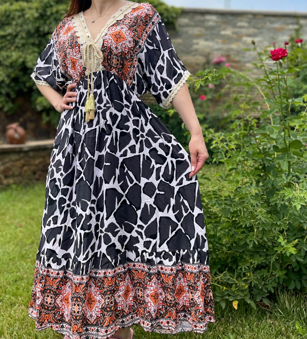 Rochie lunga satinata Sephora 2 ( diferite culori ) [2]