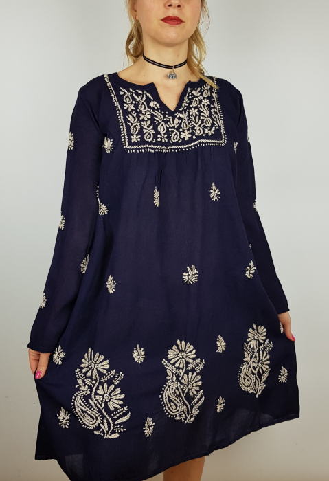 Rochie matilda brodata manual