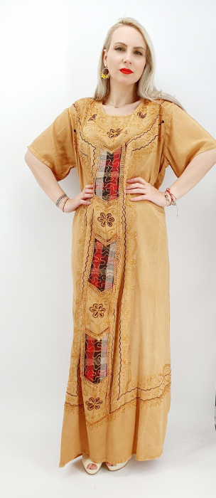 Rochie lunga brodata miuta 33