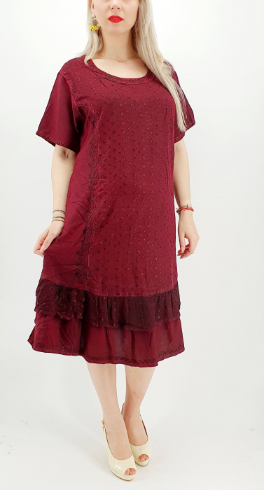 Rochie midi brodata miuta 41
