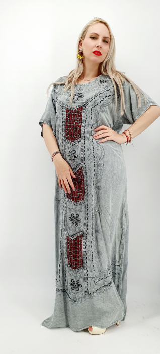 Rochie lunga brodata miuta 57