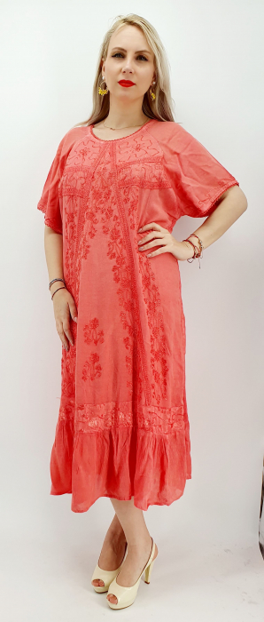 Rochie midi brodata miuta 63